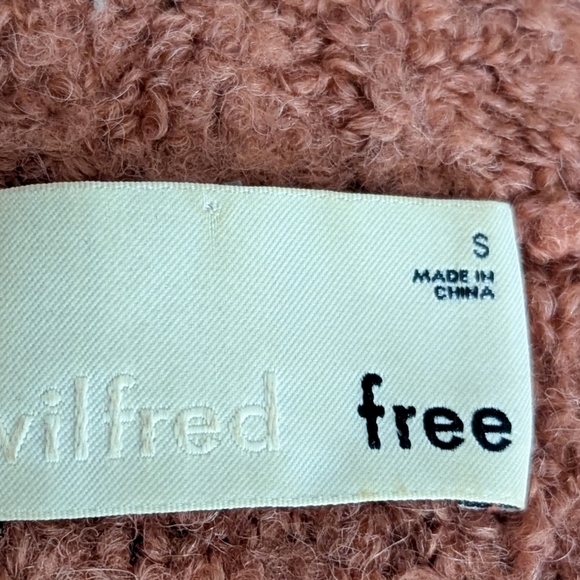 WILFRED Marilyn Sweater Alpaca Orange Wool Artitzia - Picture 10 of 11